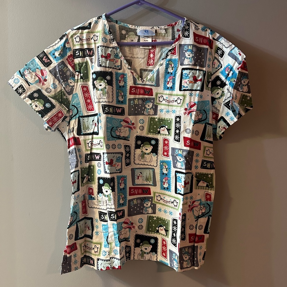 SB Scrubs - XL Women - Scrub Top